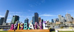 Newly Released Rise Film Skywriting Over Brisbane. Photo Credit: VisionFilms