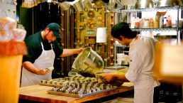 Bakery chefs working in Skowhagen, New England